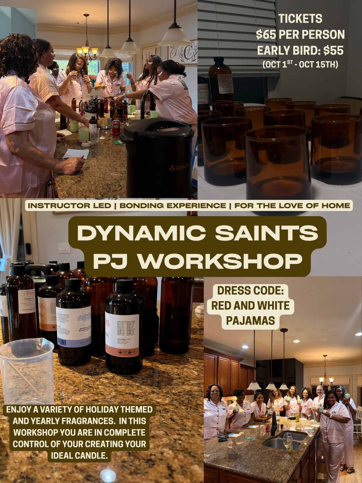 Dynamic Saints PJ Workshop