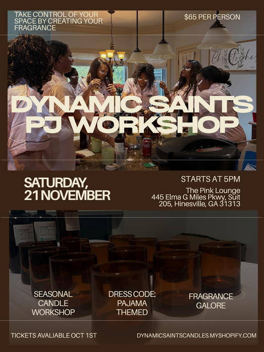 Dynamic Saints PJ Workshop